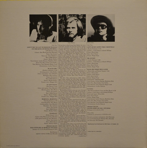 John Baldry - It Ain't Easy Vinyl Record