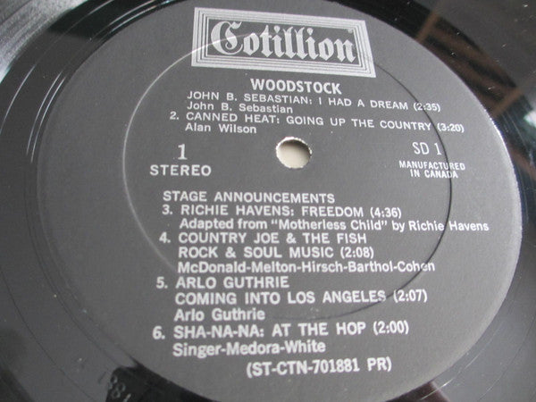 Various - Woodstock - Music From The Original Soundtrack And More