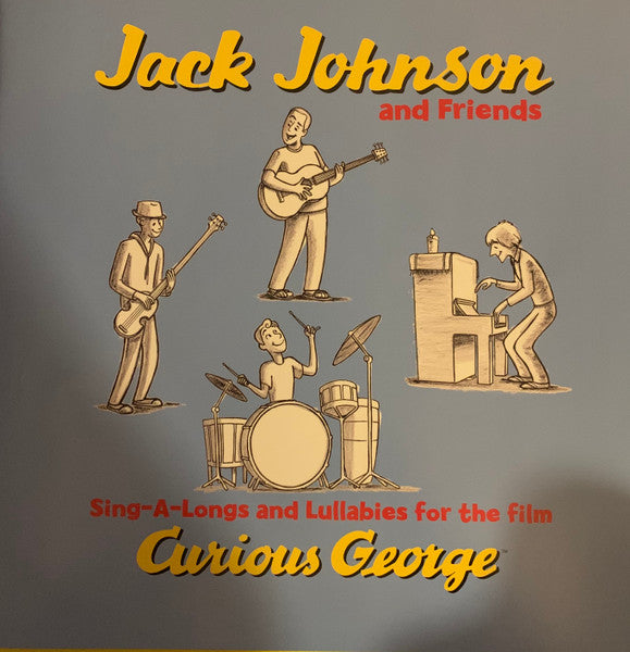 Jack Johnson - Sing-A-Longs And Lullabies For The Film Curious George Vinyl Record