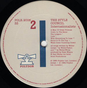 Style Council, The - Internationalists - 1985