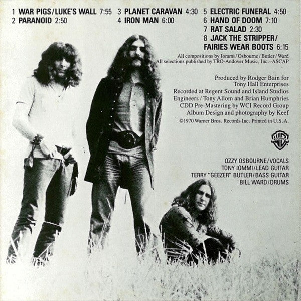 Black Sabbath - Paranoid (CD) -