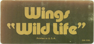 Wings - Wild Life - 1971