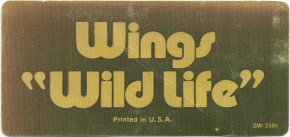 Wings - Wild Life - 1971