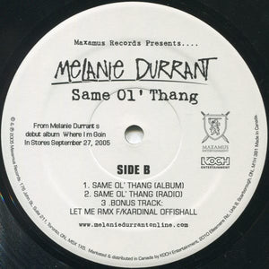 Melanie Durrant - Bang Bang