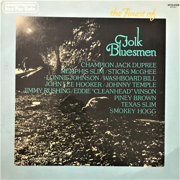 Various - The Finest Of Folk Bluesmen - 1976