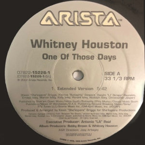 Whitney Houston - One Of Those Days