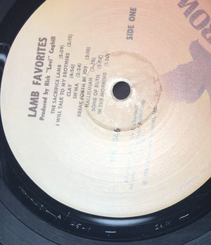 Lamb - Lamb Favorites - 1980