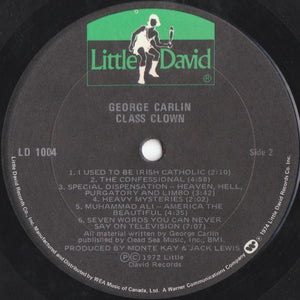 George Carlin - Class Clown - 1974