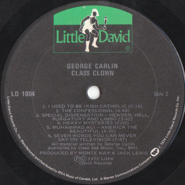 George Carlin - Class Clown - 1974