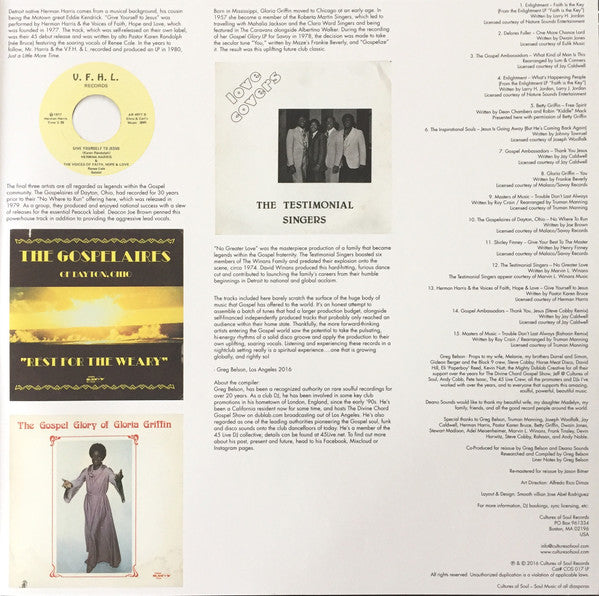 Greg Belson - Divine Disco (American Gospel Disco - 1974 To 1984) - 2016