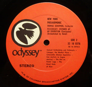 Modest Mussorgsky - Maurice Ravel And Thomas Schippers, New York Philharmonic - Pictures At An Exhibition - 1969