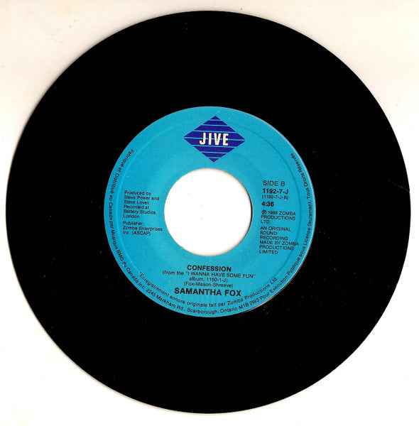 Samantha Fox - I Only Wanna Be With You - 1989