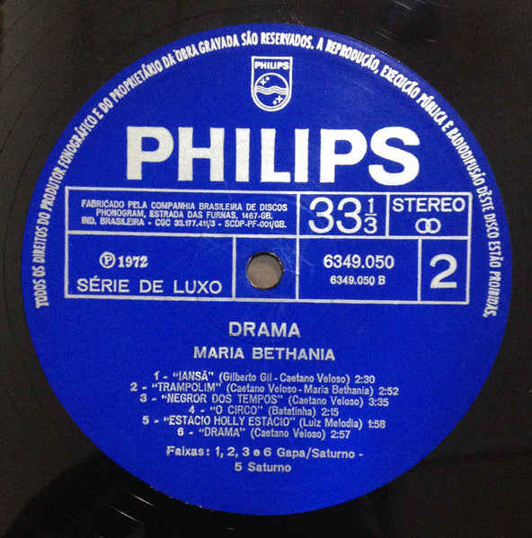 Maria Bethânia - Drama - 1972