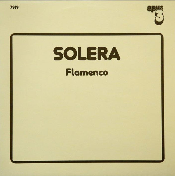 Solera (2) - Flamenco