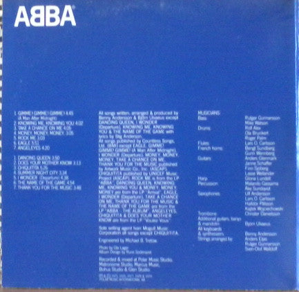 ABBA - Greatest Hits Vol. 2 Vinyl Record