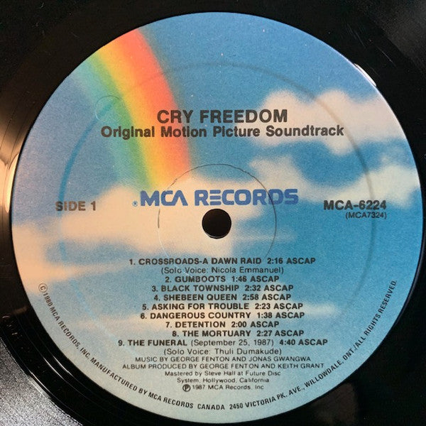 George Fenton - Cry Freedom (Original Motion Picture Soundtrack)