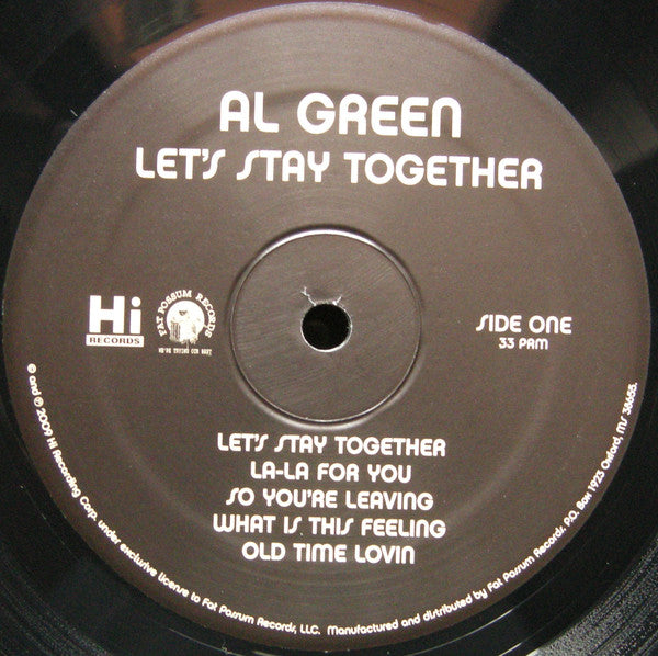 Al Green - Let's Stay Together - 2015