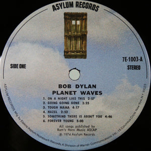 Bob Dylan - Planet Waves - 1974