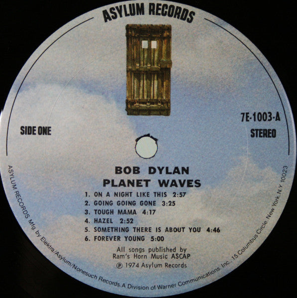 Bob Dylan - Planet Waves - 1974