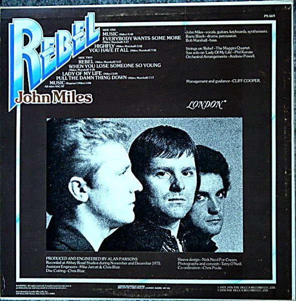 John Miles - Rebel