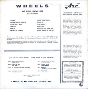 The Phantoms  - Wheels And Other Guitar Hits Vinyl Record