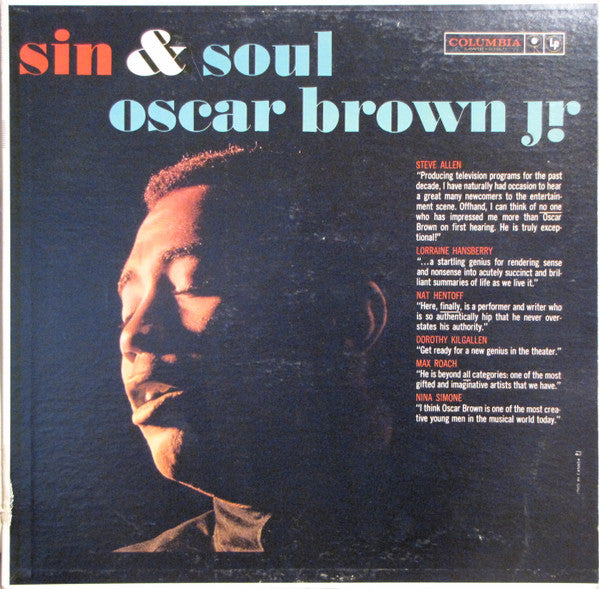 Oscar Brown Jr. - Sin & Soul - 1961