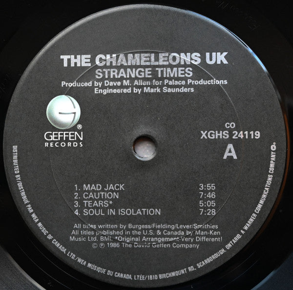 Chameleons, The - Strange Times - 1986