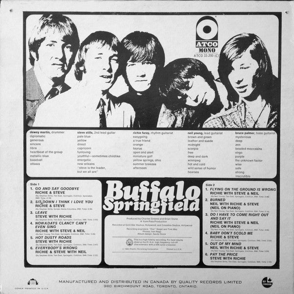 Buffalo Springfield - Buffalo Springfield