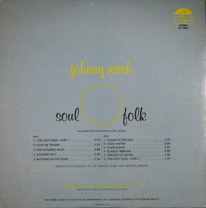 Johnny Nash - Soul Folk - 1969