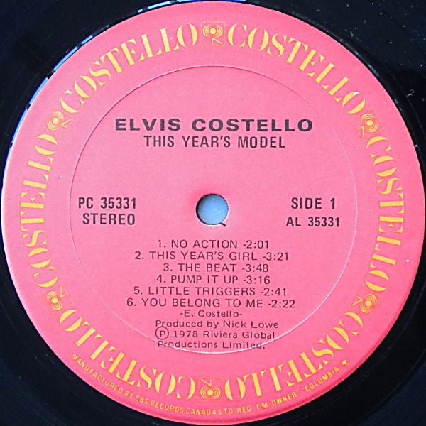Elvis Costello - This Year's Model - 1978