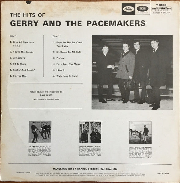 Gerry & The Pacemakers - The Hits Of Gerry And The Pacemakers - 1966