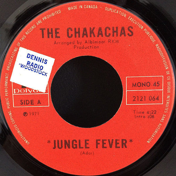 Chakachas - Jungle Fever - 1971