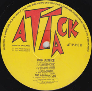 Aggrovators, The - Dub Justice - 1990