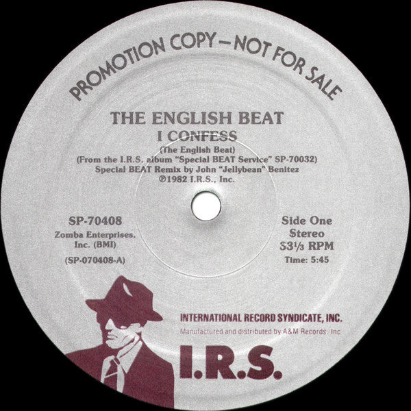 Beat (2), The - I Confess (Special Dance Mix) - 1983
