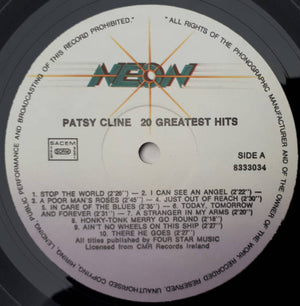 Patsy Cline - Patsy Cline 20 Greatest Hits -