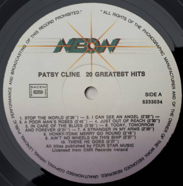 Patsy Cline - Patsy Cline 20 Greatest Hits -