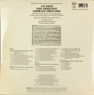 Johann Sebastian Bach - The Arnstadt Chorale Preludes (World Premier Recording Of The Authentic Yale Edition)