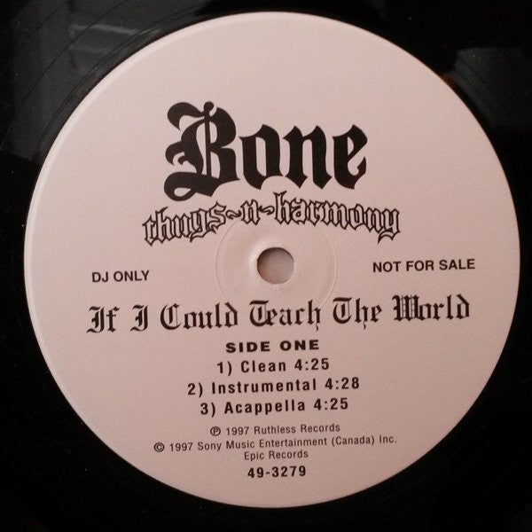 Bone Thugs-N-Harmony - If I Could Teach The World / Thug Luv - 1997