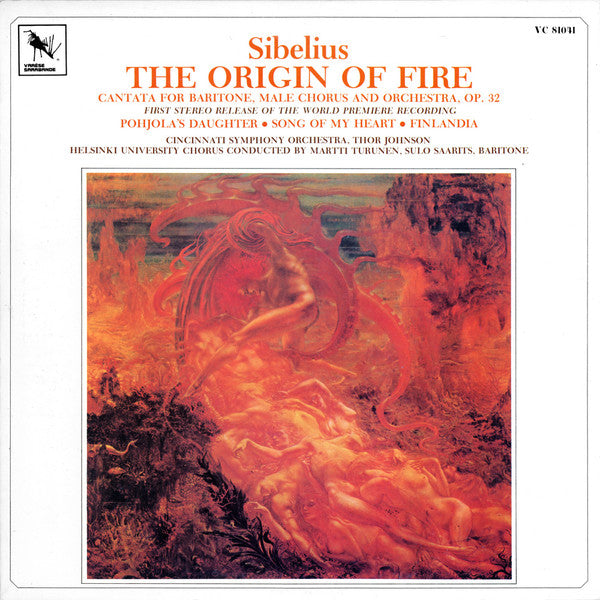 Jean Sibelius - The Origin Of Fire Vinyl Record