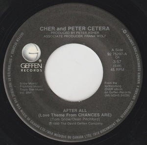 Cher And Peter Cetera - After All - 1989
