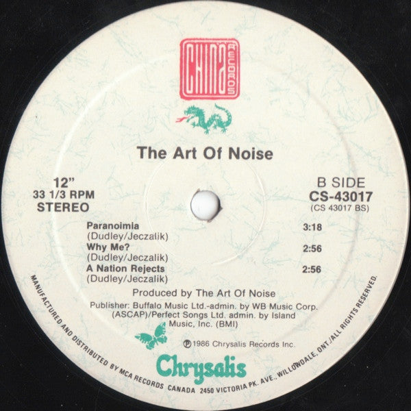 The Art Of Noise - Paranoimia (Extended Version)