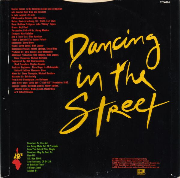 David Bowie And Mick Jagger - Dancing In The Street - 1985