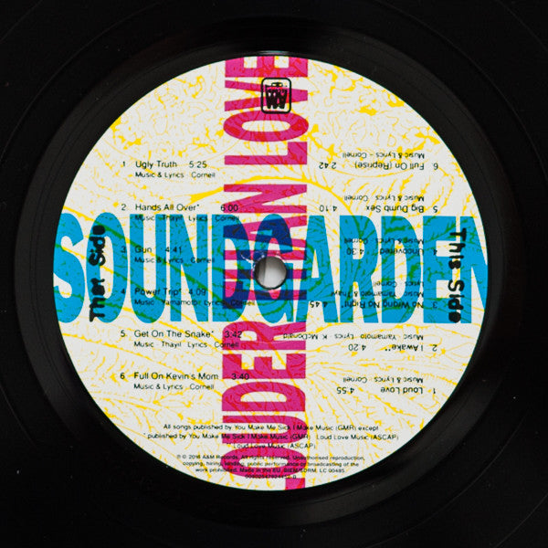 Soundgarden - Louder Than Love Vinyl Record