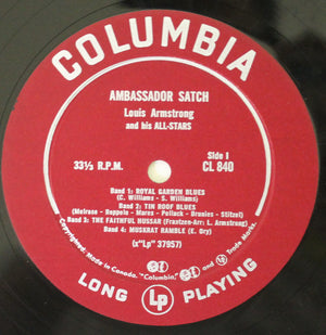 Louis Armstrong And His All-Stars - Ambassador Satch Vinyl Record