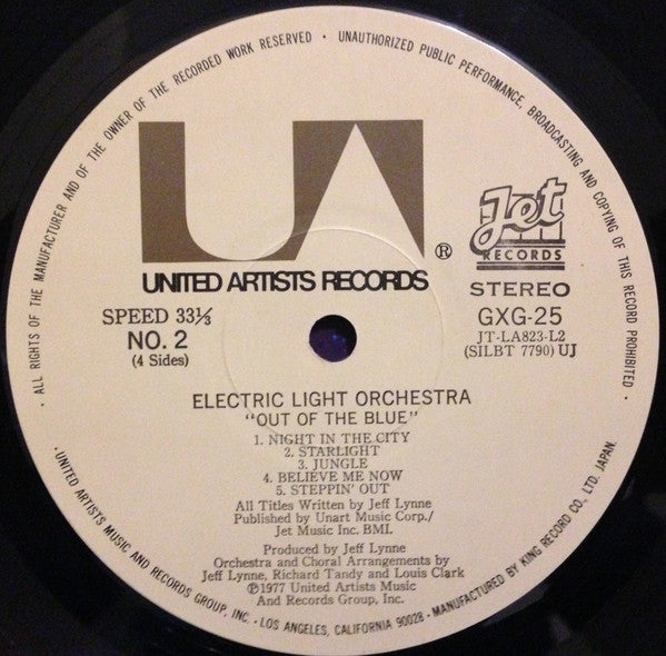 Electric Light Orchestra - Out Of The Blue - 1977