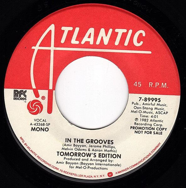 Tomorrow's Edition - In The Grooves