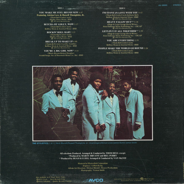 Stylistics, The - The Best Of The Stylistics - 1975