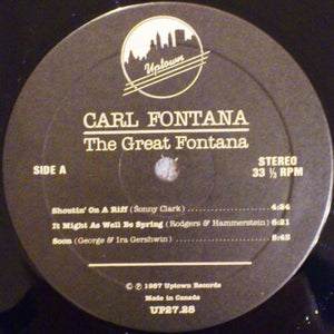 Carl Fontana - The Great Fontana Vinyl Record