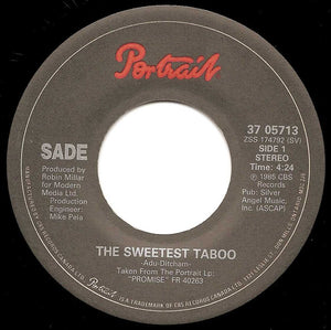 Sade - The Sweetest Taboo - 1985