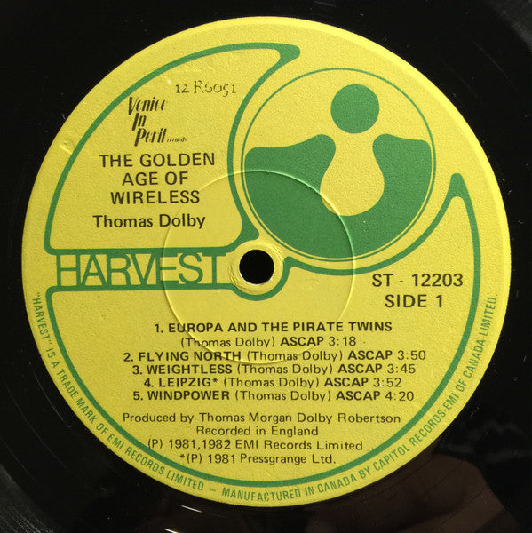 Thomas Dolby - The Golden Age Of Wireless - 1982